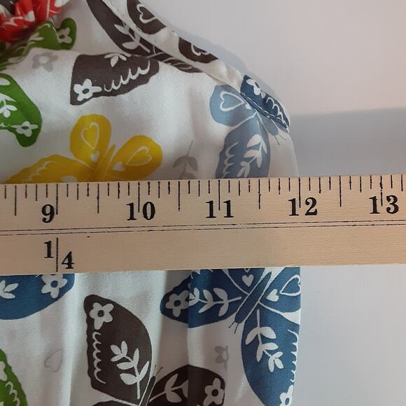 Mini Boden Butterfly Romper Tie Strap Jumpsuit Pockets Elastic Waist Girls 4/5 - Picture 9 of 12